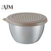 Small Metal Food Storage for Baby Stainless Steel Sauce Cup with Silicone Lid, Reusable Leakproof Dip Cups Bento Box Condiment Container, Dipping Bowl