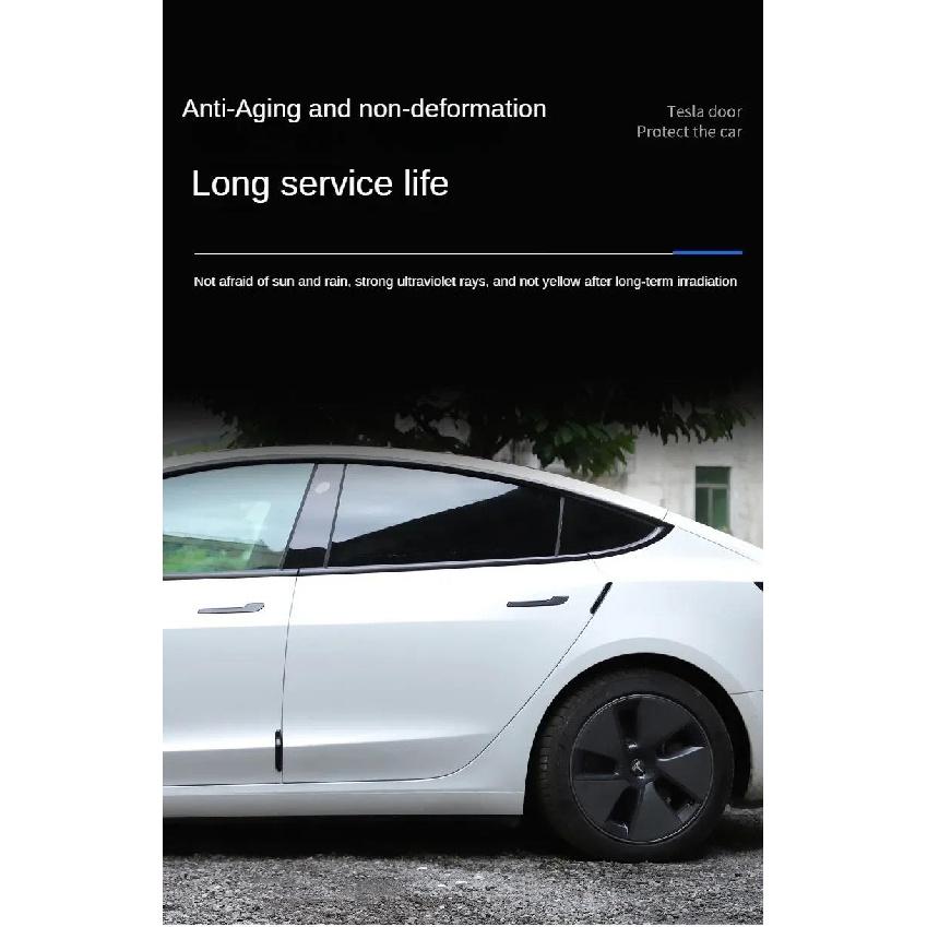 For Tesla Model Y Juniper 2025 Door Protector Strip Anti-Collision Model 3 Door Side Edge Protection Sticker Guard Accessories Interior Mirrors 6