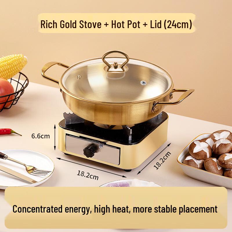 Alcohol Burner Mini Hot Pot Set