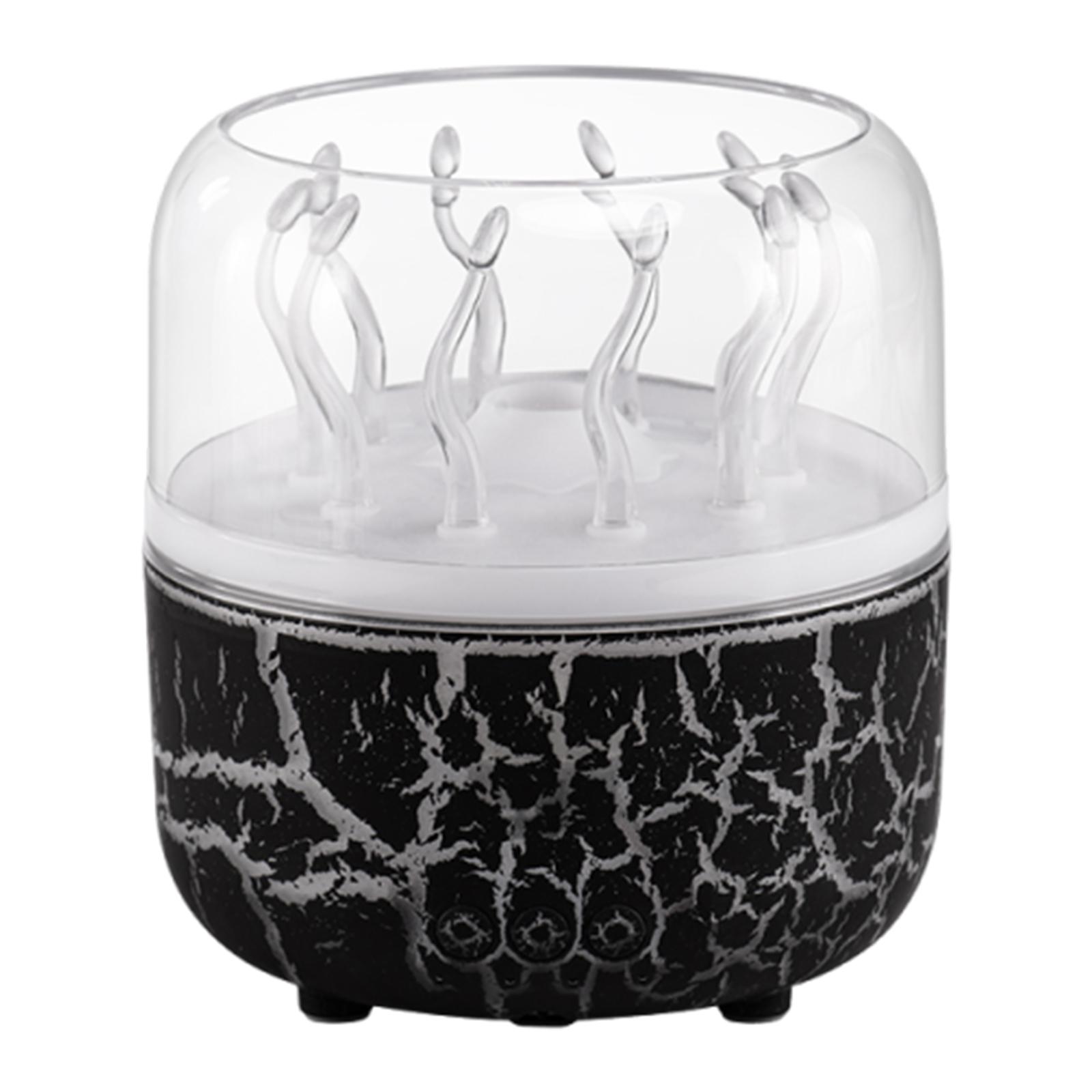 

280 мл Ароматерапевтичний зволожувач повітря з таймером Медуза Повітряний зволожувач Ароматерапевтичні дифузори Медуза для дому Спа Спа Офіс чорний