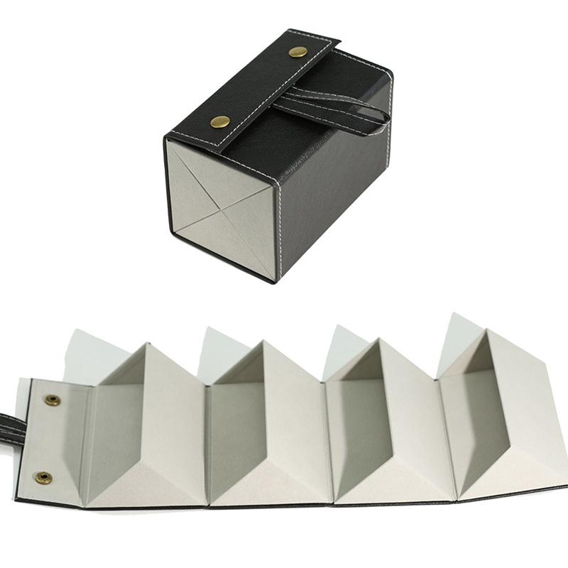 1Pc 2/3/4/5/6 Slots Foldable Eyeglasses Holder Storage Box Sunglasses Case Glasses Organizer Portable Glasses Case