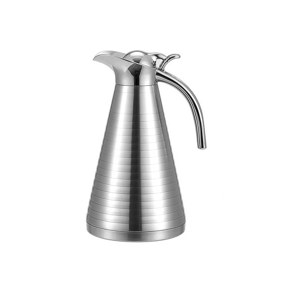 Large Capacity 304 Stainless Steel Insulated Kettle - Double-Layer Vacuum Thermos for Hot Water
