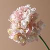 Real Touch Hydrangea Artificial Flowers Full Faux Hydrangea Flower with Stem Lifelike Large Fake Silk Flowers for Home Party Floral Arrangements