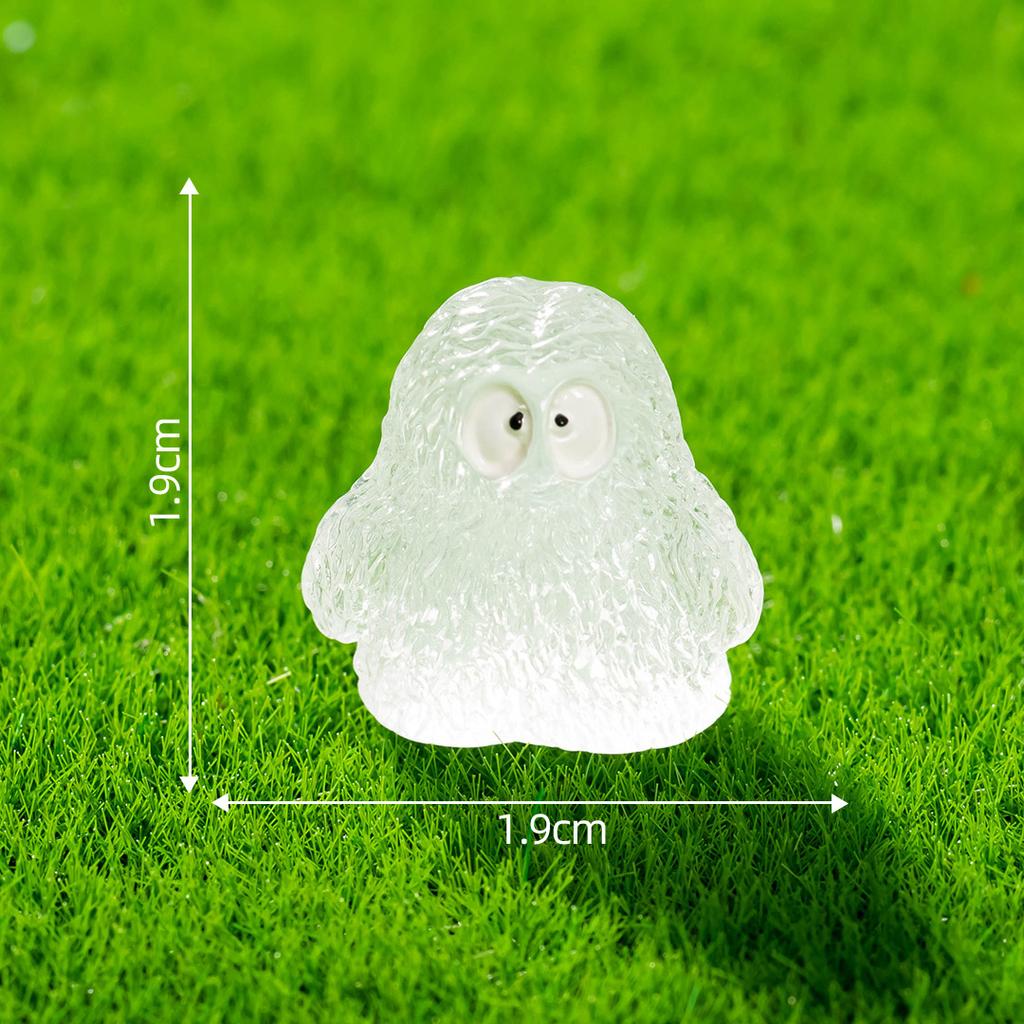 Micro Landscape Cartoon Cute Glow-in-the-dark Little Hairy Monster Adorable Diy Decoration Blind Bag Accessories Car Tabletop Ornaments