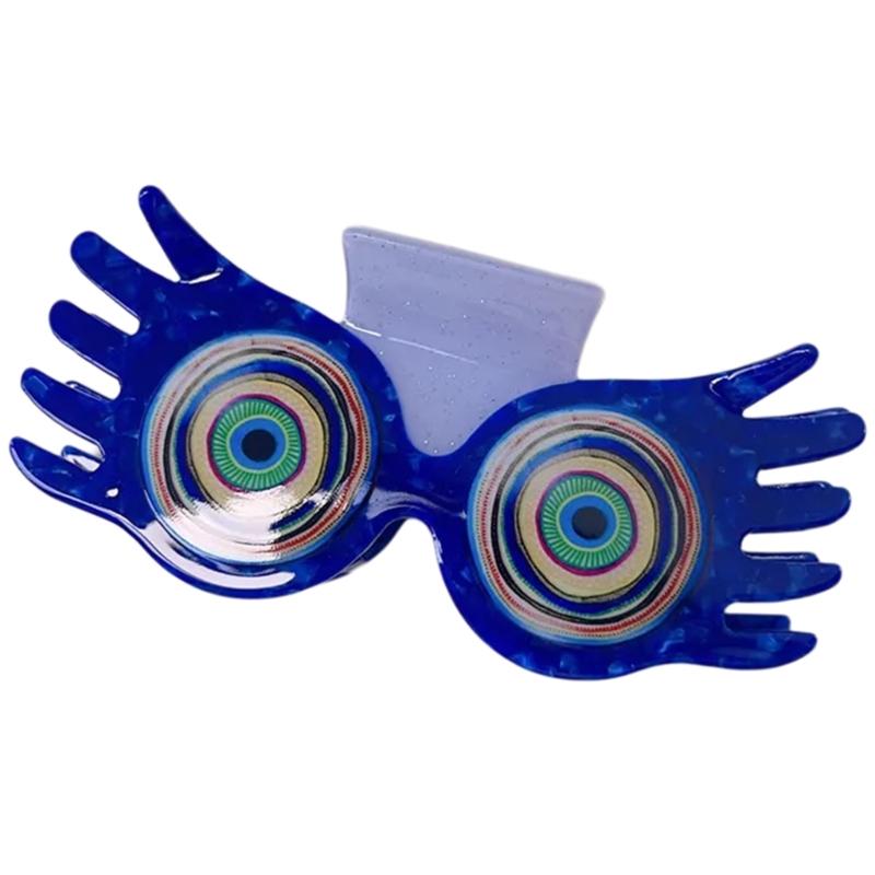 Acetate Pharaoh Hair Claw Clip with Egyptian Lookings Nonslip Claw Clip For Women Cultural Event Gathering