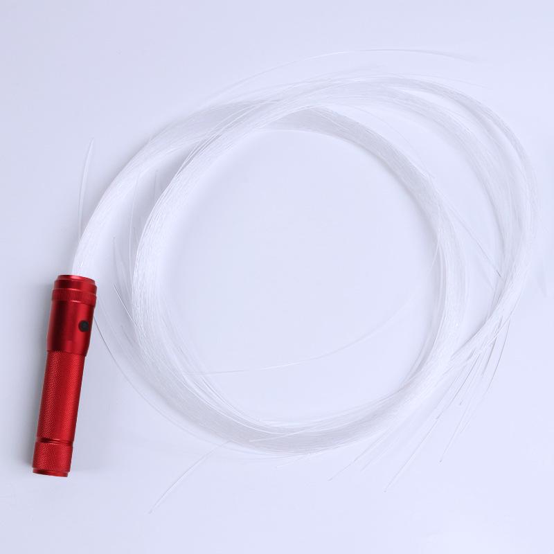 Luminous Fiber Optic Dance Whip - Flash Charging Party Atmosphere Prop