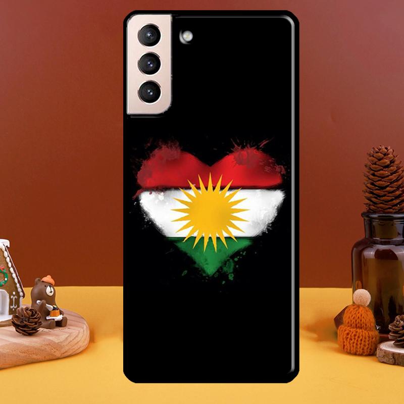 Kurdistan Flag Case For Samsung Galaxy S21 S20 FE Note 20 S22 Ultra Note 10 S8 S9 S10 Plus Phone Cover