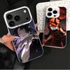 Funda de Teléfono Suave Estilo Anime Chico Malo Diablo para iPhone 15 16 17 Pro Max 17Air 16E 14 Plus 13 12 Mini Cubierta Trasera a Prueba de Golpes