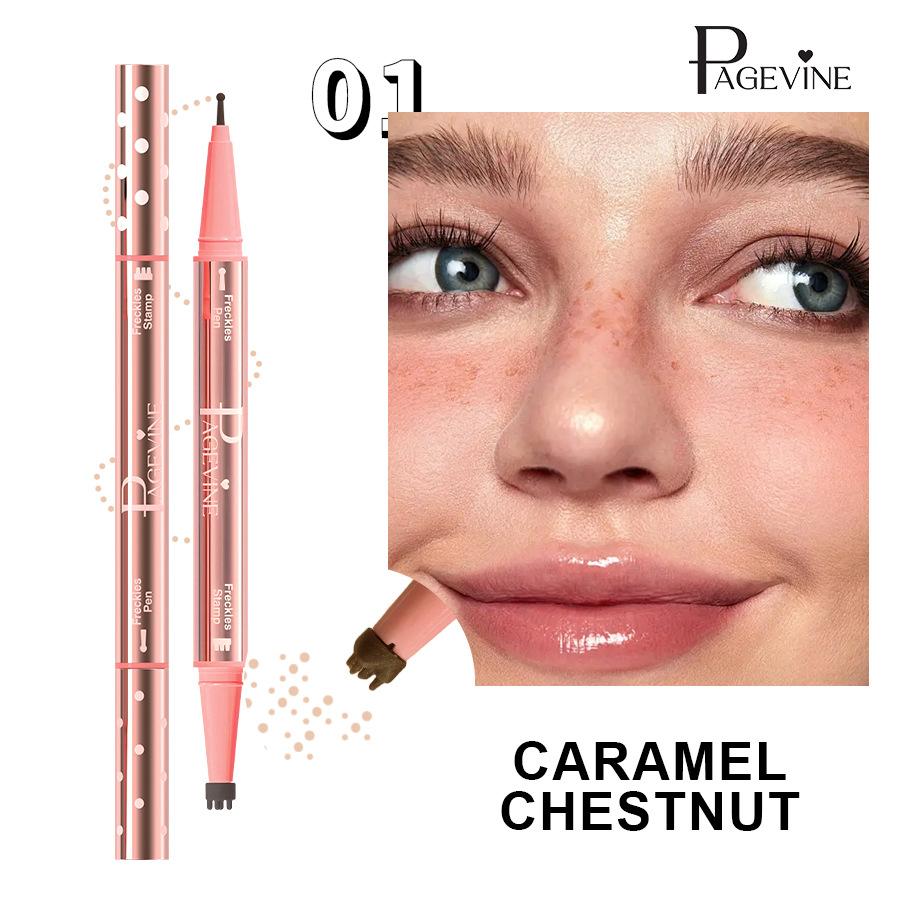 PAGE VINE Natural Freckle Beauty Spot Pen Dual End Long Lasting 1