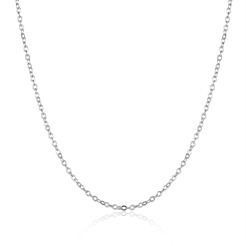 Buy 1 Pc Necklace Prime Professional Cable Chain White Gold Durable