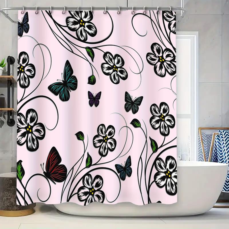 

High-Quality Customizable Shower Curtain With Lighthouse Artwork For Bathroom Decorations Choose Your Text Here W60H190(CM)-1 Pcs