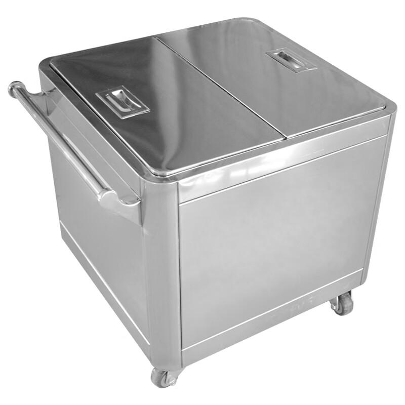 

Stainless Steel Mobile Food Storage Bin