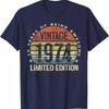 Vintage 1974 Limited Edition 50. Geburtstag Cooles T-Shirt