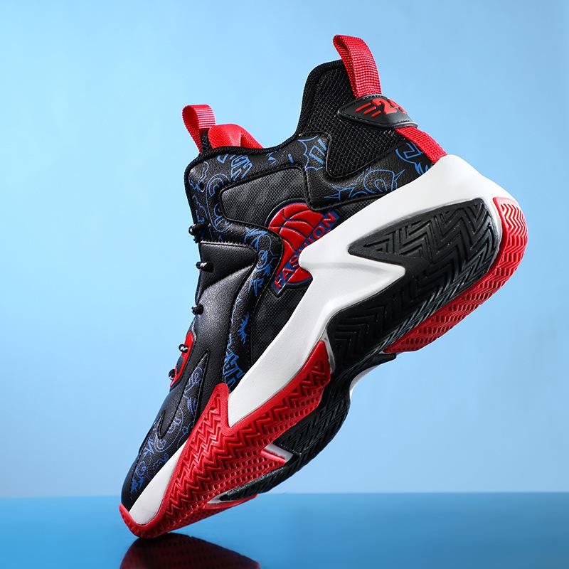 

Новая мужская спортивная обувь, модная сетчатая дышащая спортивная повседневная баскетбольная обувь 48