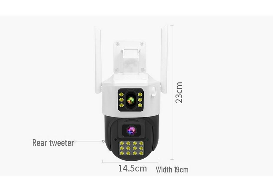 Wireless HD All-in-One Camera System for Home & Outdoor - No Wiring Needed