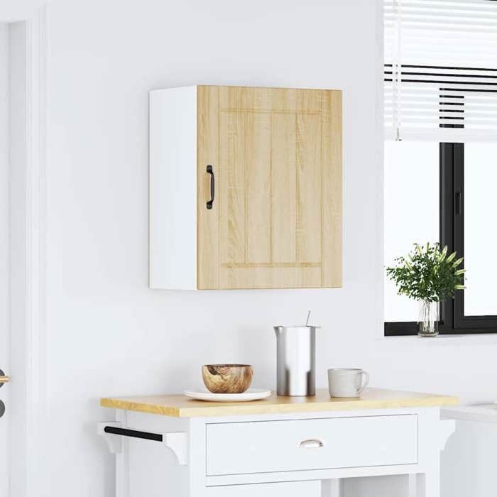 VidaXL Armoire murale de cuisine Lucca chêne sonoma bois ingénierie 853803