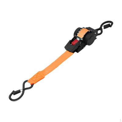 Retractable Ratchet Strap Luggage Fixing for Trailer Motorcycle UTV