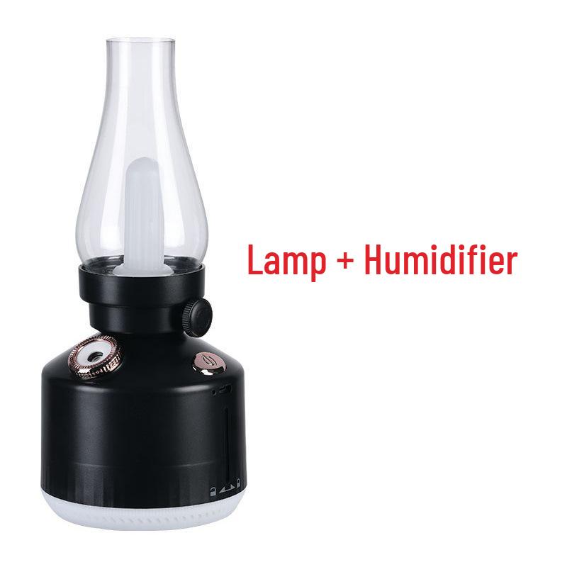 USB Time Lamp & Humidifier: LED Seven-Color Night Light, Creative Handheld Atmosphere Light for Outdoors