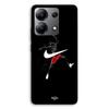 Case For Xiaomi Redmi Note 13 4G Nike Jordan Logo Black Background Maniacase