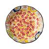 Hand painted plate Household ceramic plate Vegetable plate New deep plate Breakfast plate Fish plate Dumpling plate