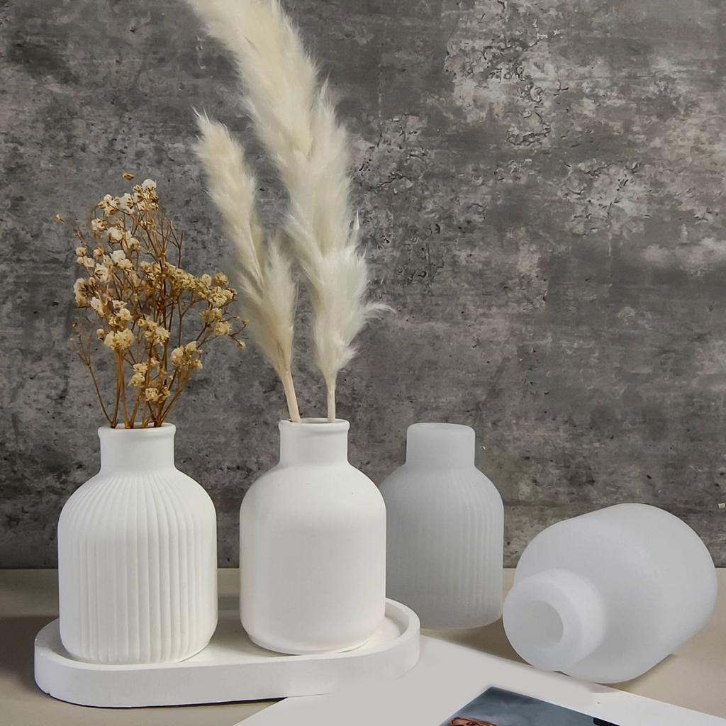 Multipurpose Shape Vase Molds Portable Accessory for Epoxy Resin Creative Art Castes Tools for Florals Arrangements