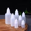 10Pcs 5/10/15/20/30/50Ml Empty Plastic Dropper Bottle Paint Beauty Oil Squeezable Refillable Bottle Cosmetics Storage Bottles