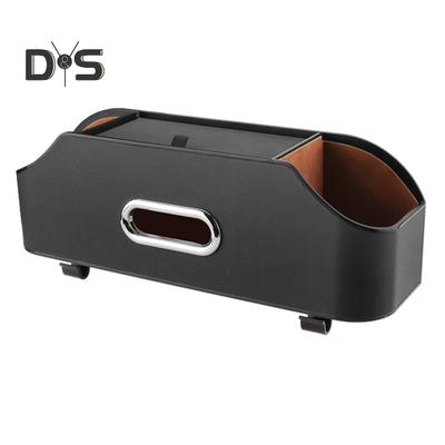 1 Set Car Seat Back Bag Multifunctional Storage Organizer with Cup Holder Trash Bin Paper Towel Box Easy Maintenance Car Storage Bag