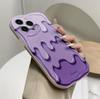 Personalized purple is suitable for iphone17pro mobile phone case Apple 15 anti-drop 1413promax new 16x.