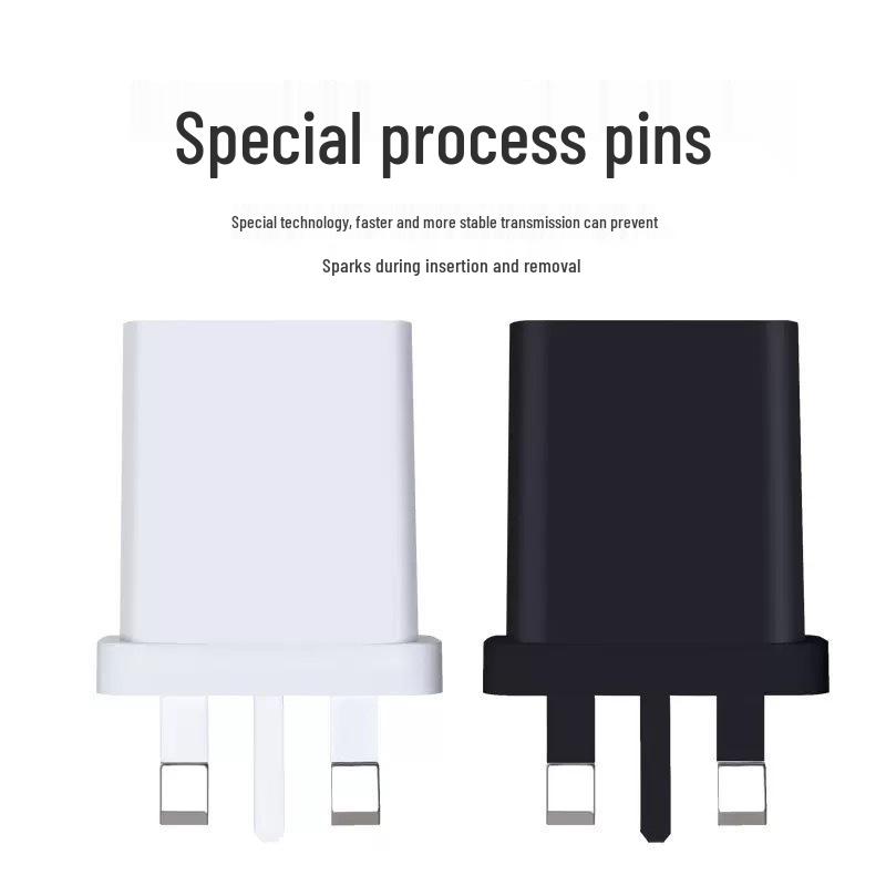 UK 3-Pin 5V2A Handy-Ladegerät mit USB-Anschluss und 1A Schnellladung