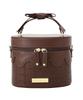 FLEUR Chocolate Cube Bag Brown F Handbag 08001299600