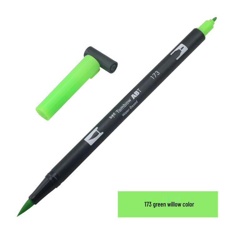 Tombow ABT Warm Color Double-Ended Watercolor Brush Pen for Students