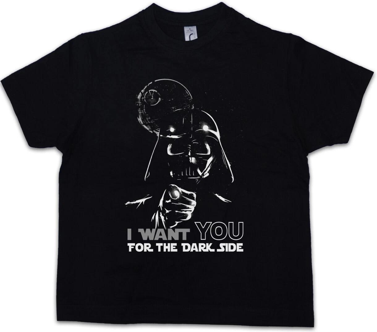 I WANT YOU FOR THE DARK SIDE Kids Boys kids boys T-Shirt Darth Star Vader Wars Sith 160