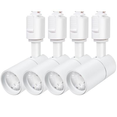 Reflektory LED Herimo do szyn oświetleniowych, Białe światło dzienne, Moc 10W (Odpowiednik 100W), 1000LM, Regulowany Kąt, Lampa do Uprawy Roślin,
