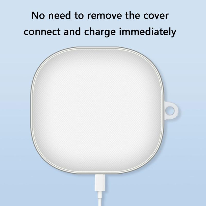 Ergonomic Protective Case Sleeve Housing for Buds Wireless Headphone Antislip Grip Dusts Water Resistant Nonslip Texture