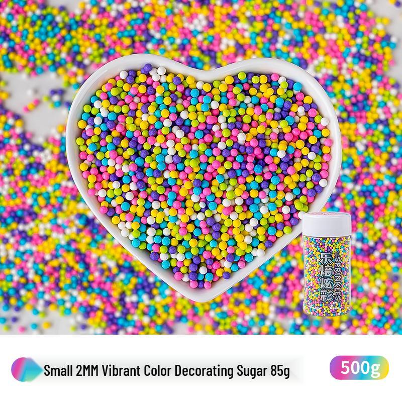 Quick Cake Decor: Gold Sugar Pearls & Lustre Dust with Birthday Theme Insert Cards