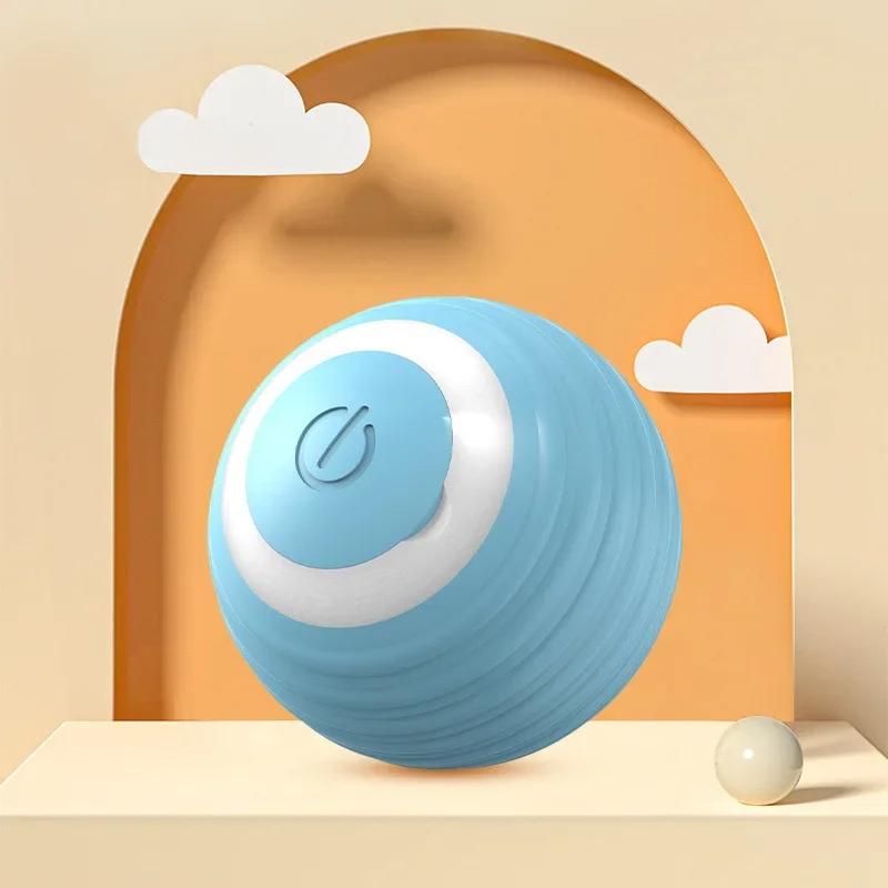 Cat Interactive Ball Smart Pet Cat Toys Indoor Automatic Rolling Magic Ball Electronic Interactive Cat Toy Cat Game Accessories