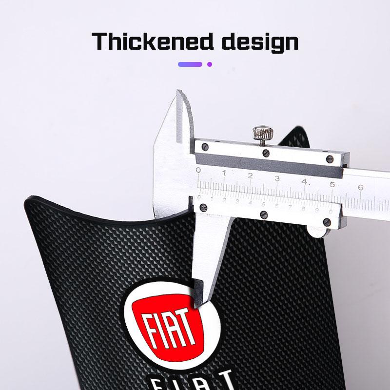 Znak auta Protiskluzová podložka Materiál PVC Pro Fiat Abarth 500 Tipo Panda Argo Freemont Protiskluzové podložky do úložného prostoru Příslušenství do auta