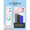 PZL New Replacement Remote Control for Dyson Pure Hot+Cool Fan Purifying Heater HP00 HP01, Part NO.967197-13 (Sliver)