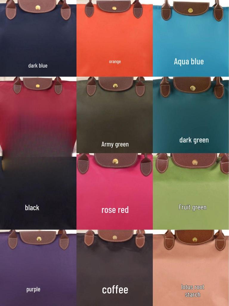 Faltbare Damen-Schulter-Knödeltasche für Reisen und Einkaufen