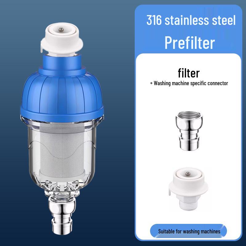 Water Heater/Machine Shower Tap Purifier with Non-Replaceable Core Scale Inhibitor Filter