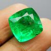 Natural Green Emerald Loose Gemstone 8.16 ct Square Cushion Shape for Jewelry Making and Crafts