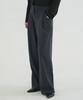 MICANE Anima Stripe One-Pleat Wide Slacks