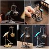 Chinese Style Incense Burner Zinc Alloy Good Symbolism Indoor Aromatherapy Red-crowned Crane Accessories Incense Holder Gifts