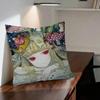 ANIME K-Kikuos Art Album   Maple Design Cushion Cover Happy Autumn Harvest decor Holiday Decorati Pillow Cover