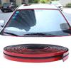 EPDM Rubber Sunroof Cover Seal Trim Adhesive Rubber Trim Flexible Strips for Car Windshield & Tailgate Weather Stripping