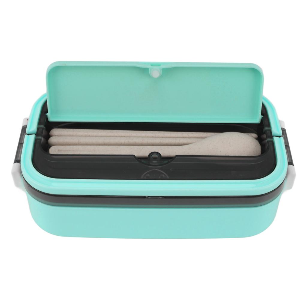 Bento Lunch Box 316 Stainless Steel 700ml Capacity Leakproof Microwave Safe Bento Container for