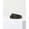 Daks Brown Check Loop Leather Belt Dbbe6e361w3