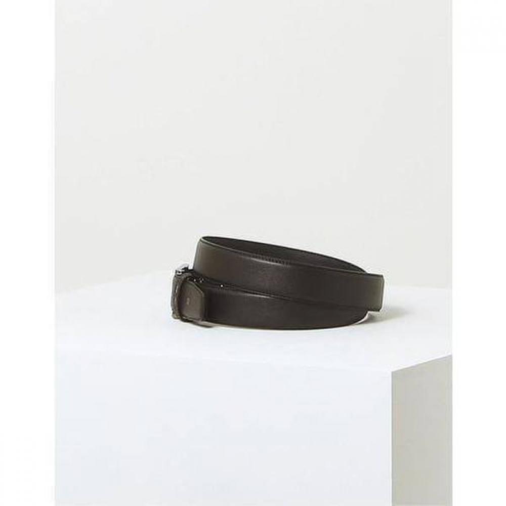 Daks Brown Check Loop Leather Belt Dbbe6e361w3