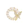 Pearl Brooch High-end Anti-glare Pin Clothing Fixing, Design Sense Niche Corsage Accessory