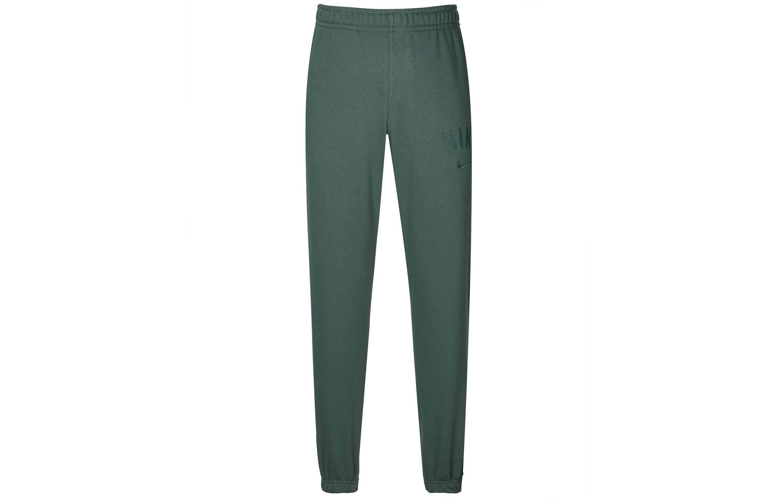 Nike Swoosh Dri FIT Fleece Fitness Joggers Knitted Sweatpants Men s Vintage Green FV9947-338 XL